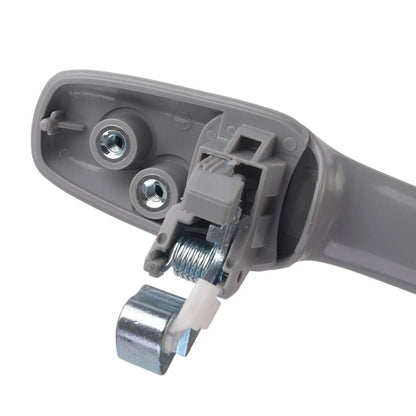 2 x Rear Outer Door Handles for Mazda 5 (2006-2015) - Gray Replacement Parts