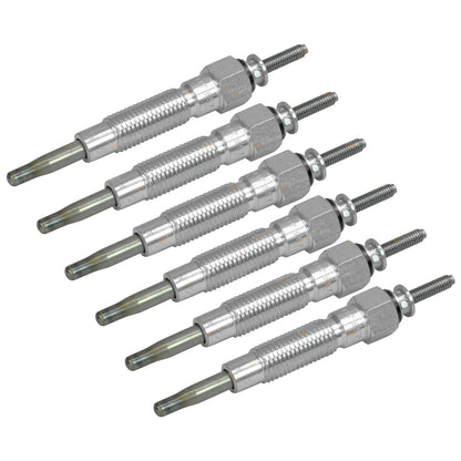 6 Glow Plugs for Patrol GR GU Y61 (1997-2001)