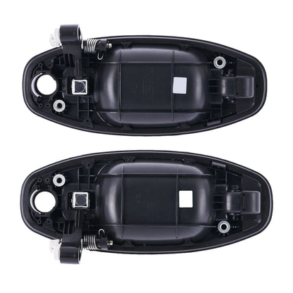 2 x Front Outer Door Handles Chrome for Hyundai Santa Fe (2000-2005)