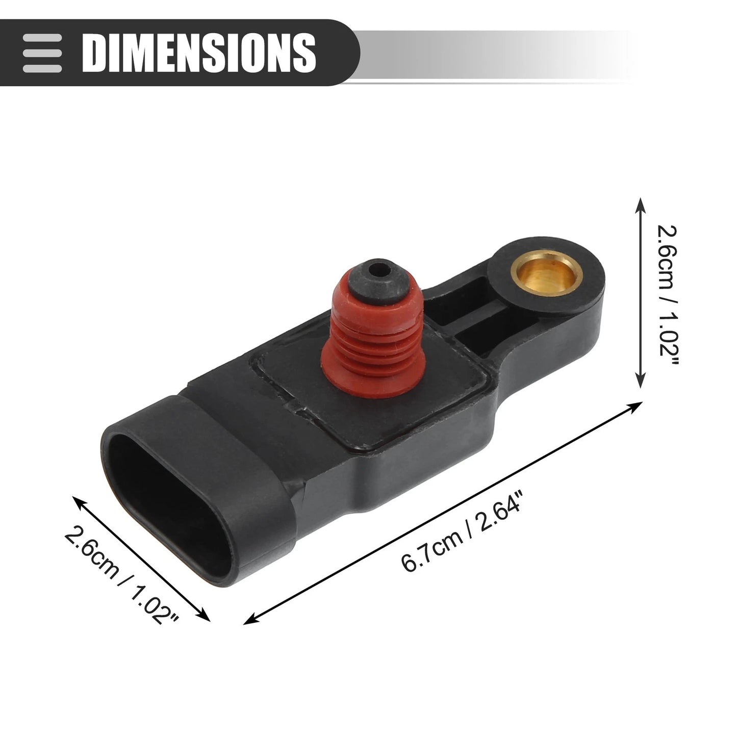 Manifold Absolute Pressure Sensor for Chevrolet Spark (2012-2015)