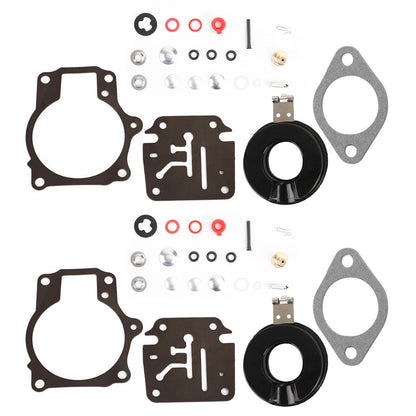 2 x Carburetor Repair Kit for Evinrude 25-60 HP (1990-2000)