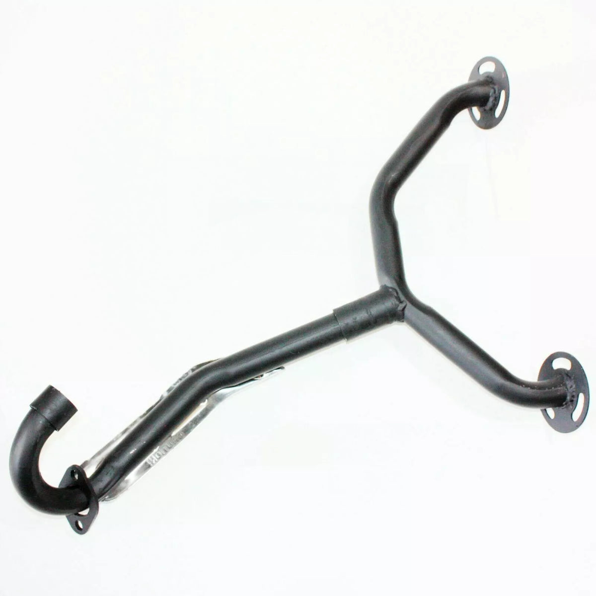 GOLD Alloy Twin Exhaust Pipe Mufflers for 250cc Dinosaur Style Quad ATV