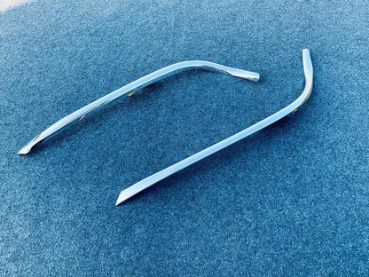 Chrome Front Grille Side Covers for 2020-2024 Toyota Harrier Venza