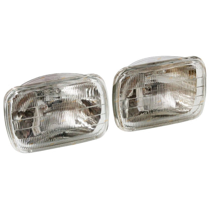 LH+RH Sealed Beam Headlight for Mazda 323/E/B/RX7 (1980-2005)