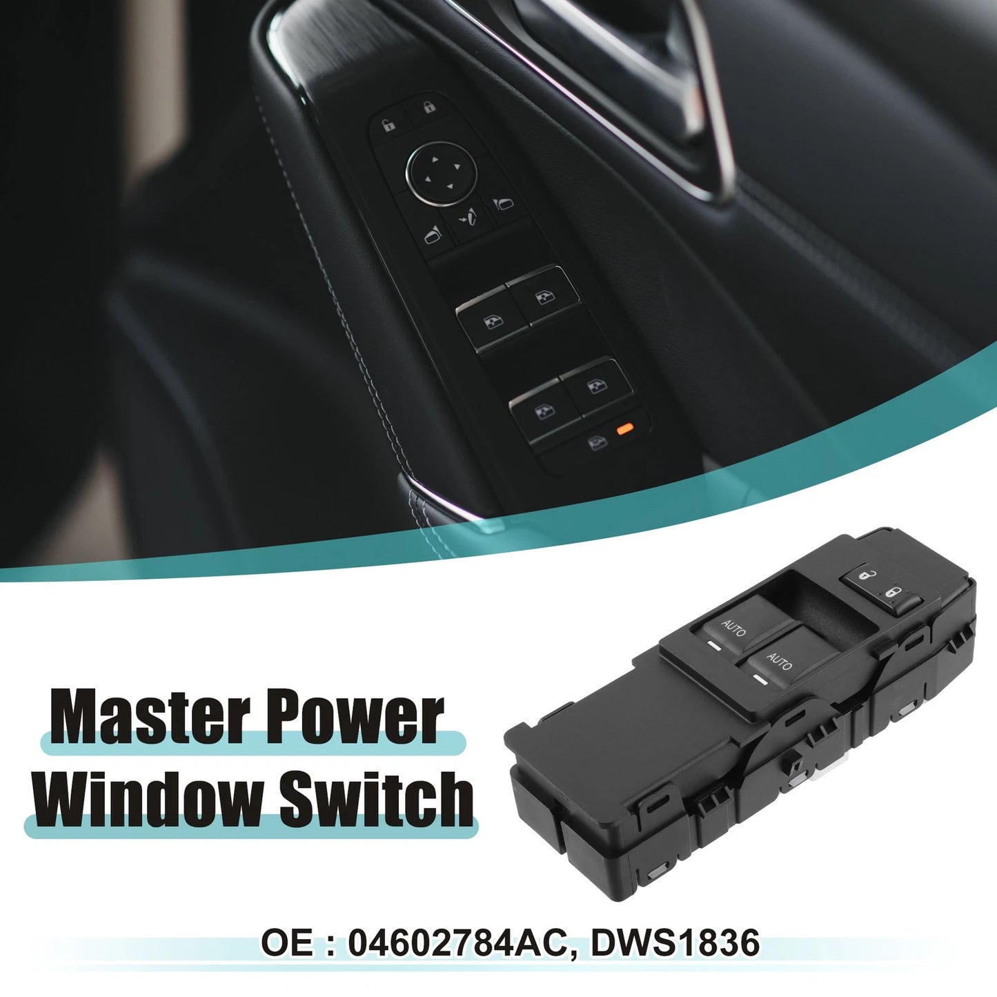 Front Left Window Switch for Dodge Challenger (2011-2014)