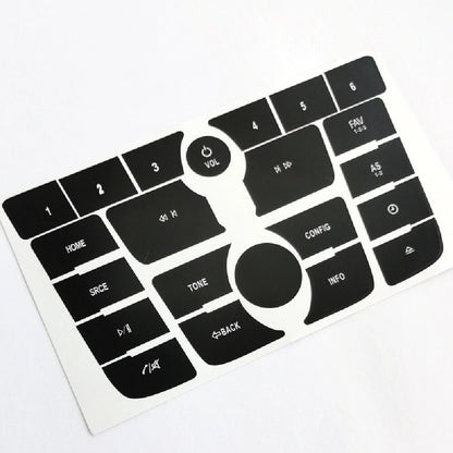 Car Radio Button Repair Decal Sticker Set for Buick Verano Encore (2012-2017)