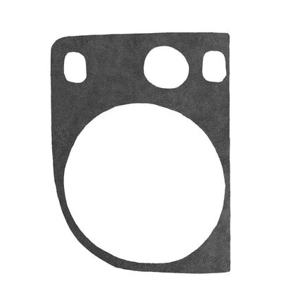 Suede Black Headlight Switch Knob Cover Trim for BMW 3 Series (1991-1999)