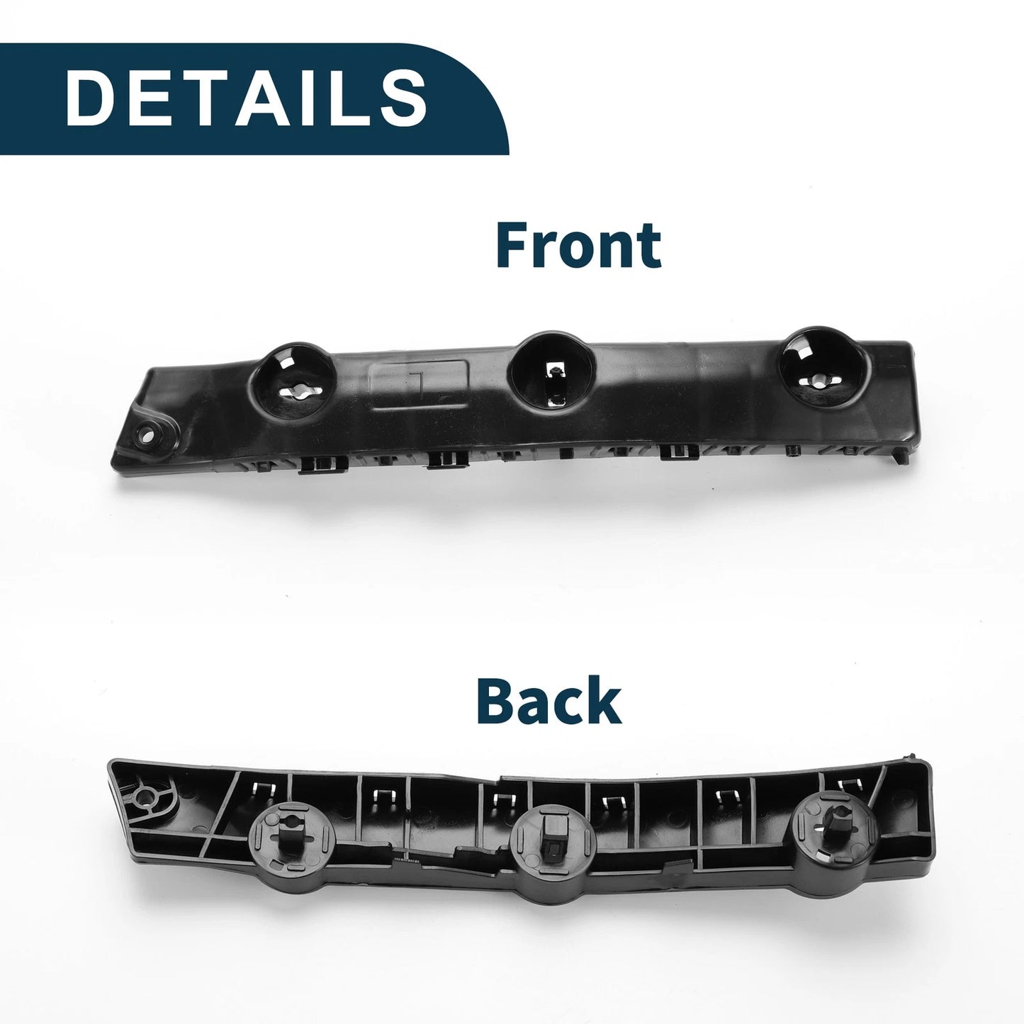 Left Front Bumper Retainer Bracket for Nissan Rogue (2014-2020)
