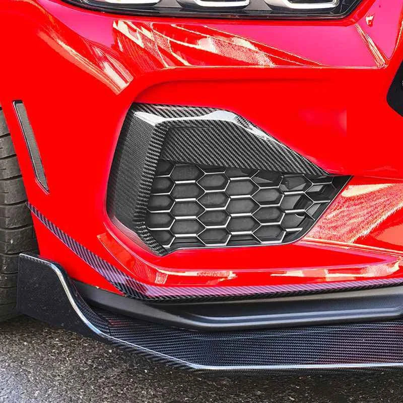 Carbon Fiber Bumper Vent Upper Splitter for  Ford Mustang 2024