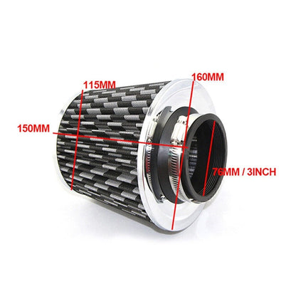 Cold Air Intake Pipe Filter Induction Hose for Car Accessories