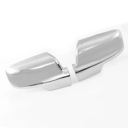 Chrome Mirror Cover Overlay with Turn Signal Cutout for Dodge Ram 1500 (2019-2024)