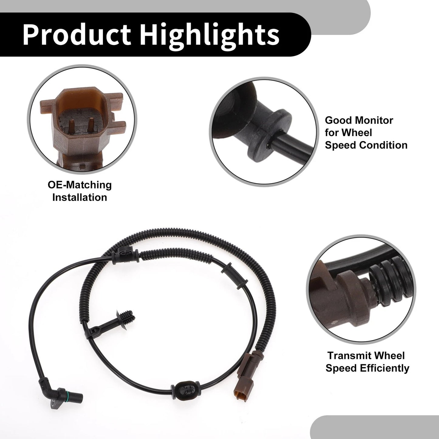 ABS Sensor Front Left or Right for Ford F-150 (2015-2017)