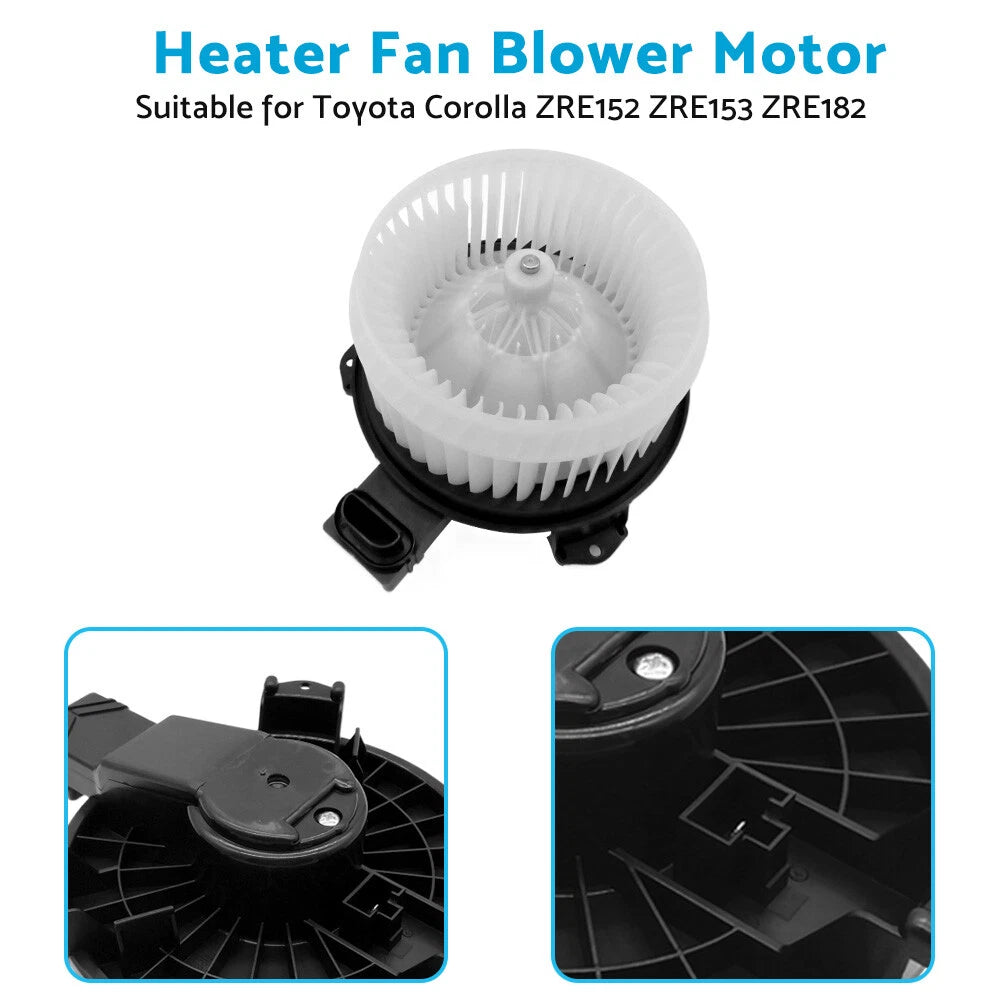 Blower Fan Motor for Toyota Corolla ZRE152 ZRE153 ZRE182 (2007-2019)