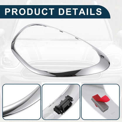 Front Left Headlight Trim Bezel for Mini Cooper Countryman (2011-2016)