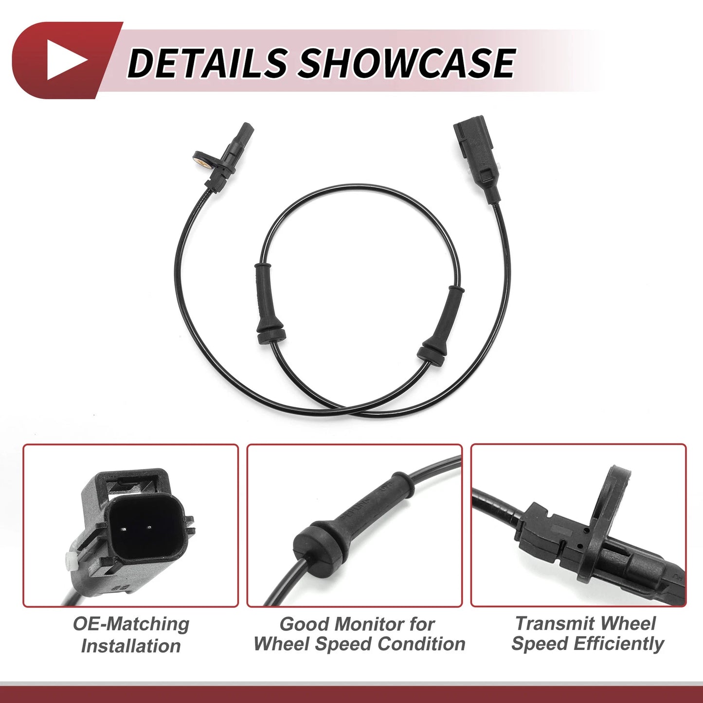 ABS Wheel Speed Sensor for Land Rover Range Rover Velar (2018-2023)