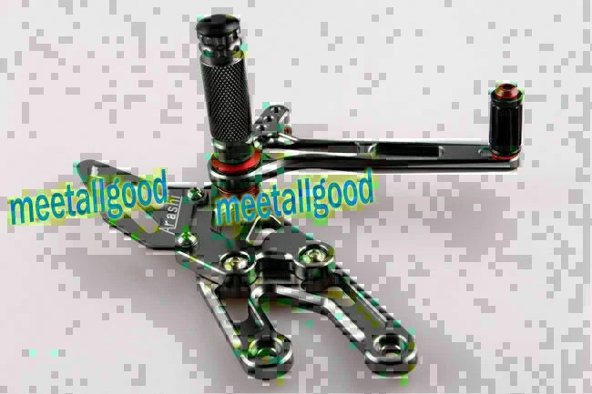 Aluminum Alloy Rearset for Honda CBR 600RR, CBR 1000RR (2003-2007)