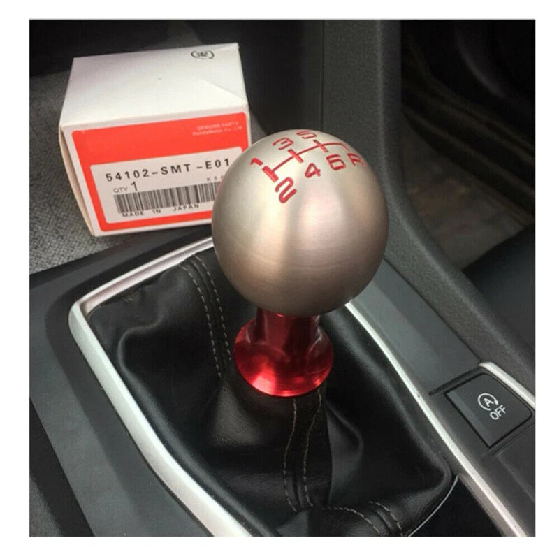 5 Speed Manual Round Ball Gear Stick Shift Knob for Honda Civic (2001-2005)
