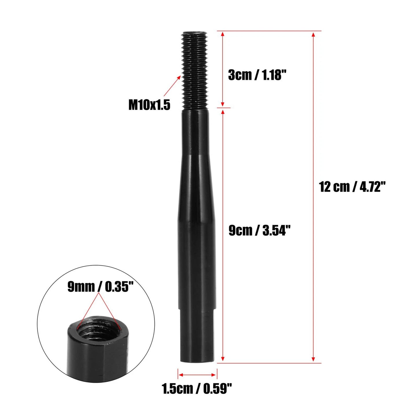 Gear Shift Knob Extender for Honda Civic Fit (2006-2023)