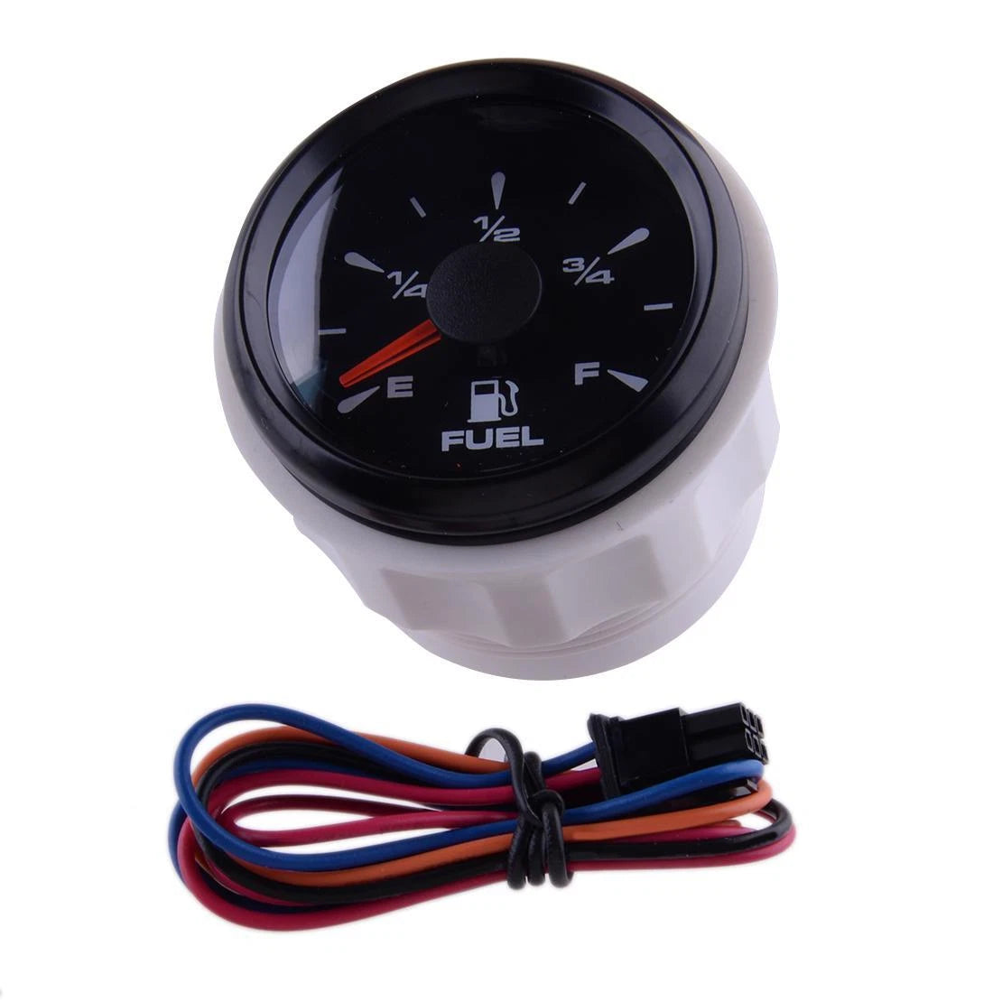 52mm Fuel Tank Level Gauge Meter Adjustable Backlight for Car Boat Marine