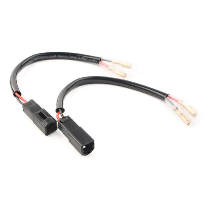 Turn Signal 2-Wire Connector Harness w/Sleeve for Ducati 848 1098 1198