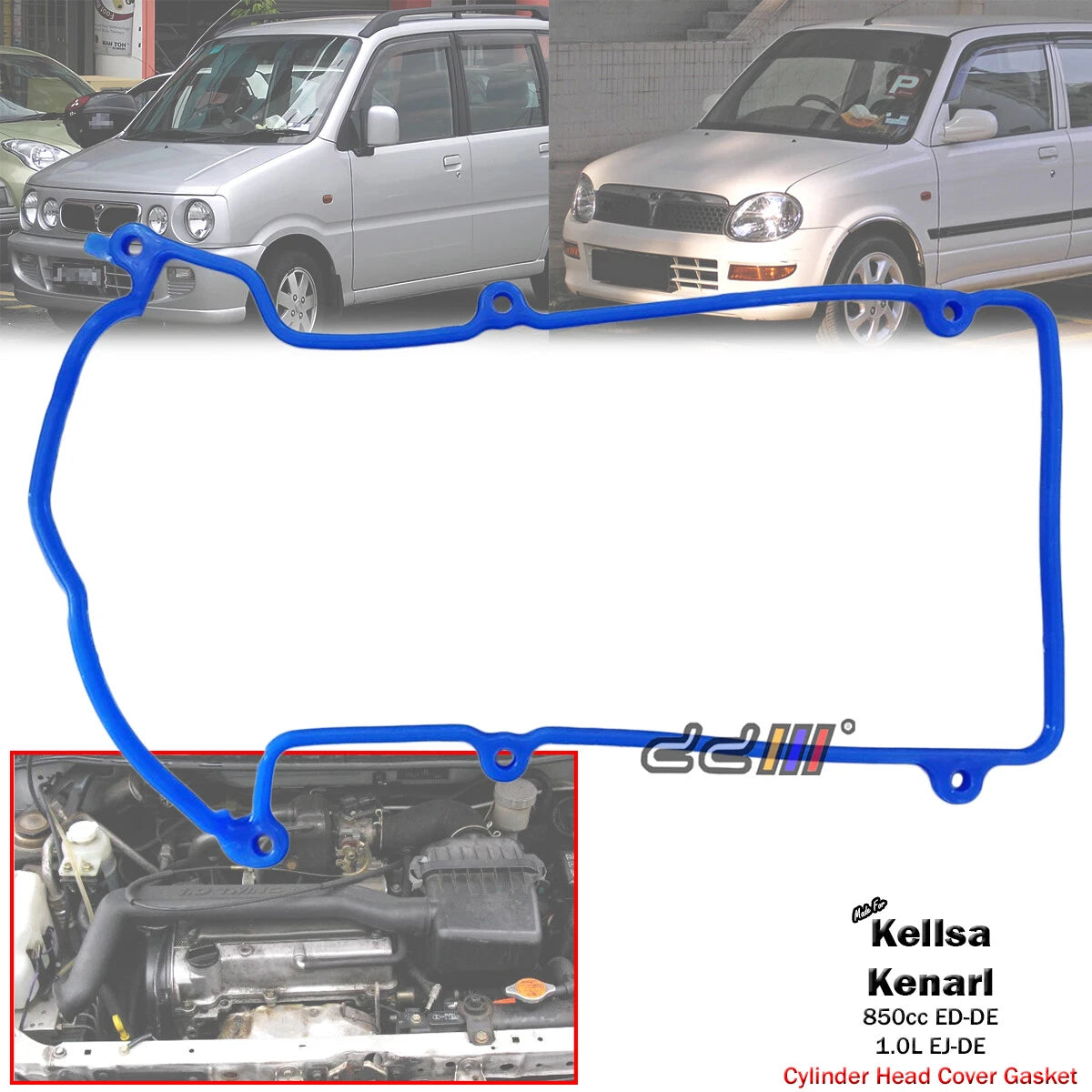 Silicone Valve Cover Gasket for Daihatsu Cuore Mira L701S (1998-2002)