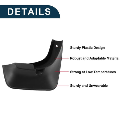 Mud Flaps Splash Guards 1 Set for Toyota Avalon/Premio (2001-2006)