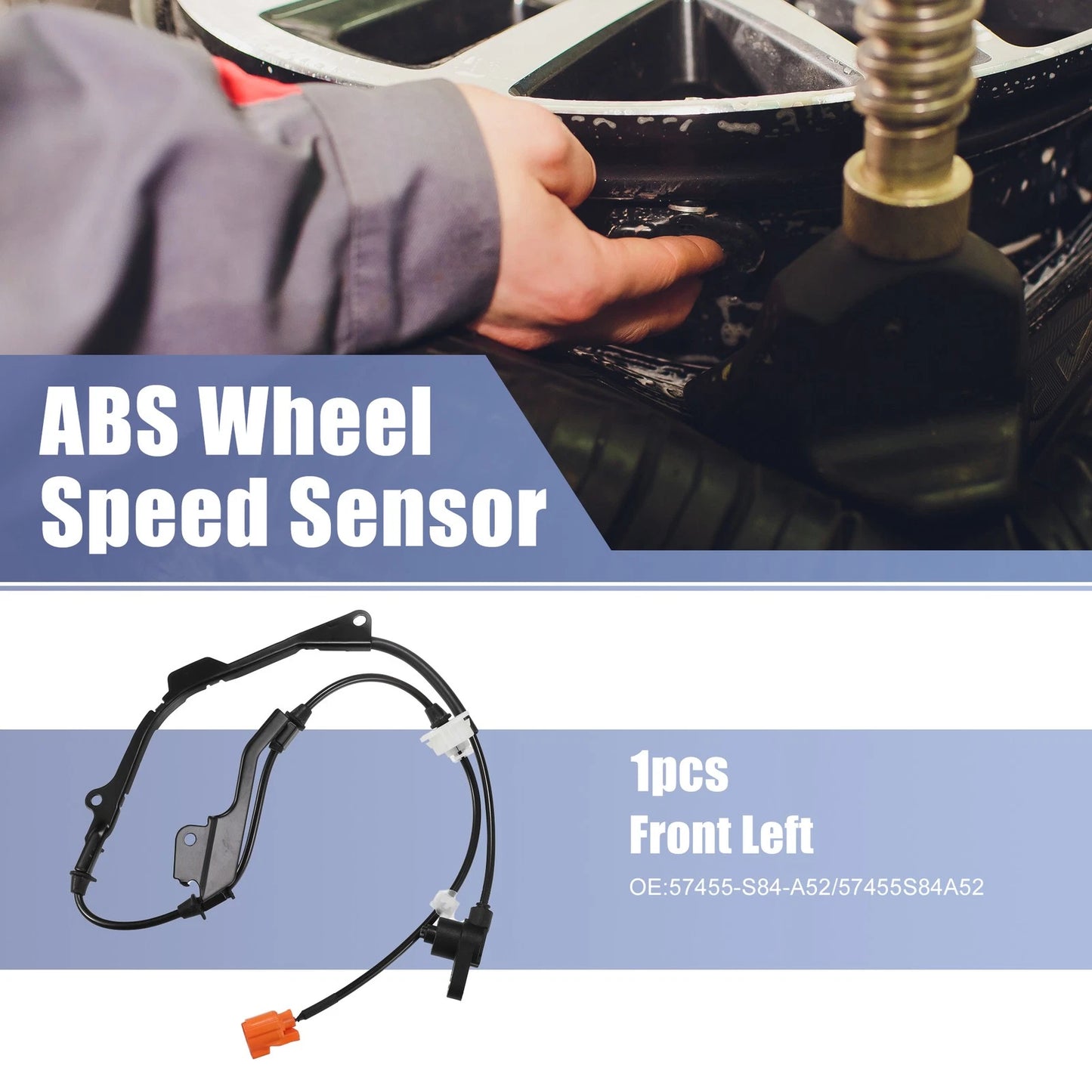 Front Left ABS Sensor for Honda Accord (1998-2002)
