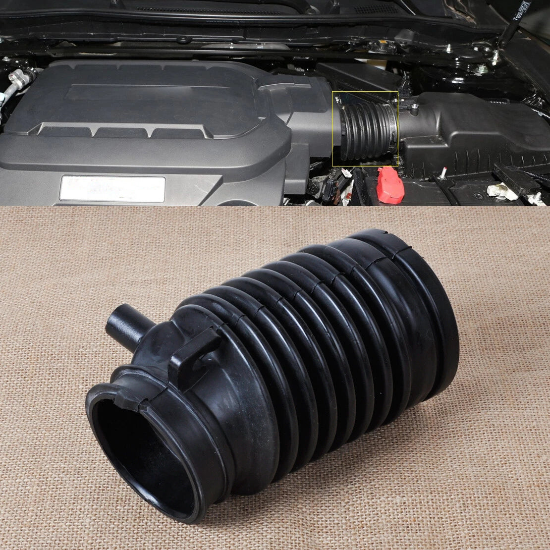 Air Cleaner Intake Hose Tube for Honda Accord V6, Acura TL (2003-2007)