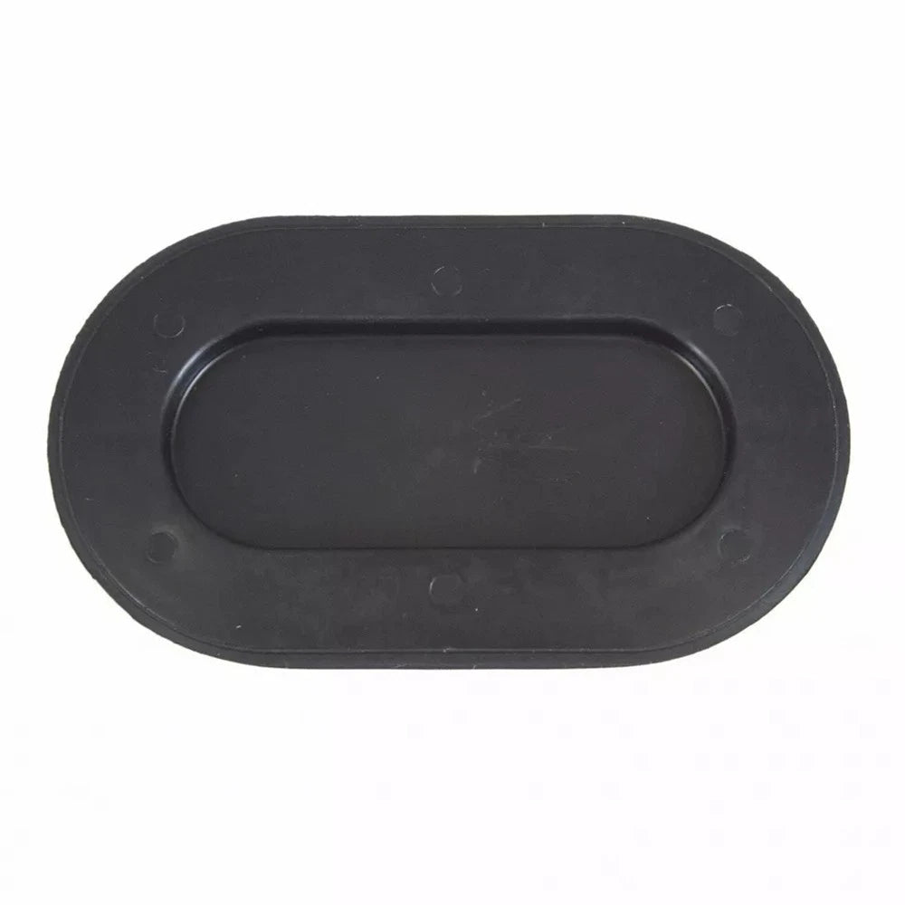 Black Oval Drain Plug Cover for Ford Truck Bed (2004-2014)