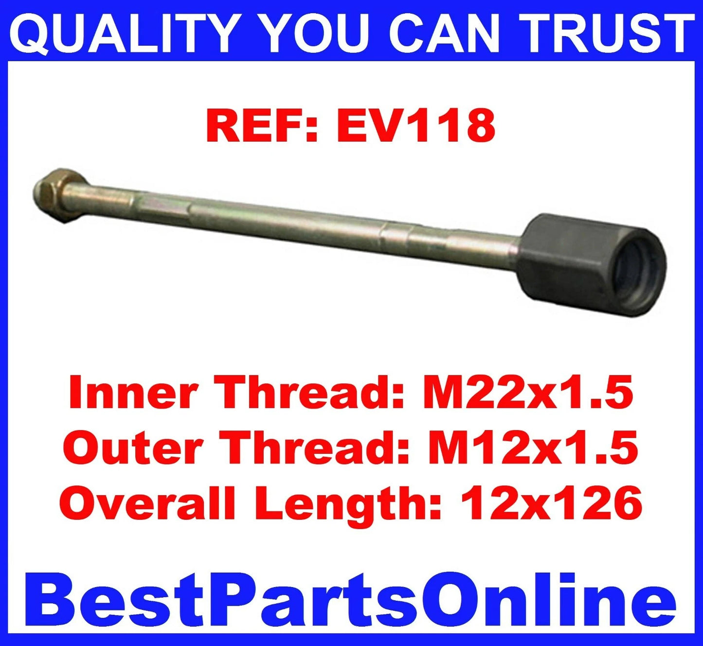 Steering Inner Tie Rod End for Ford Escort Mercury Topaz