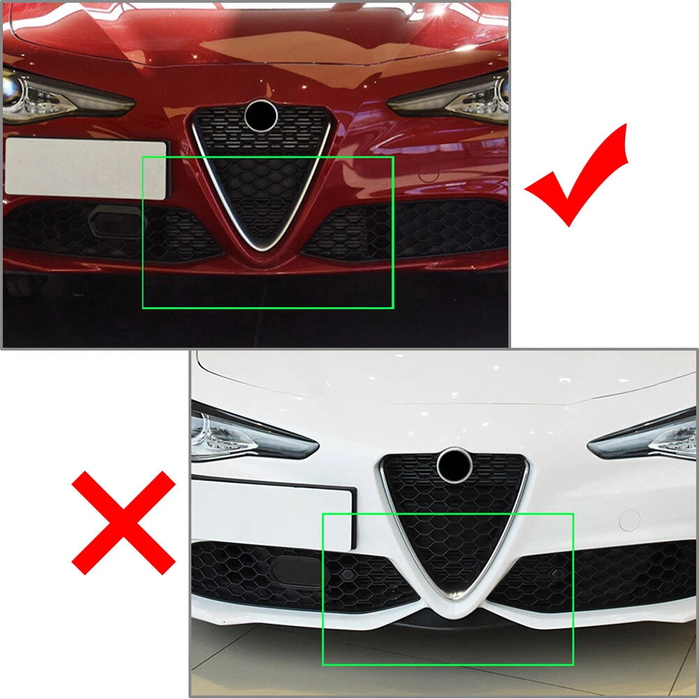 Front Bumper Lip Spoiler Splitter for Alfa Romeo Giulia 2015-2022