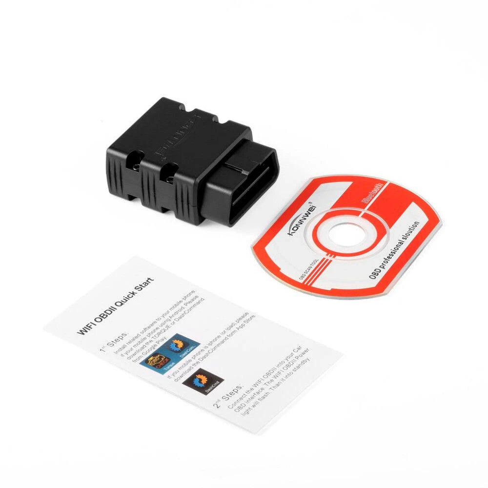 KONNWEI KW902 ELM327 Bluetooth OBD2 Diagnostic Code Scanner Reader IOS Android