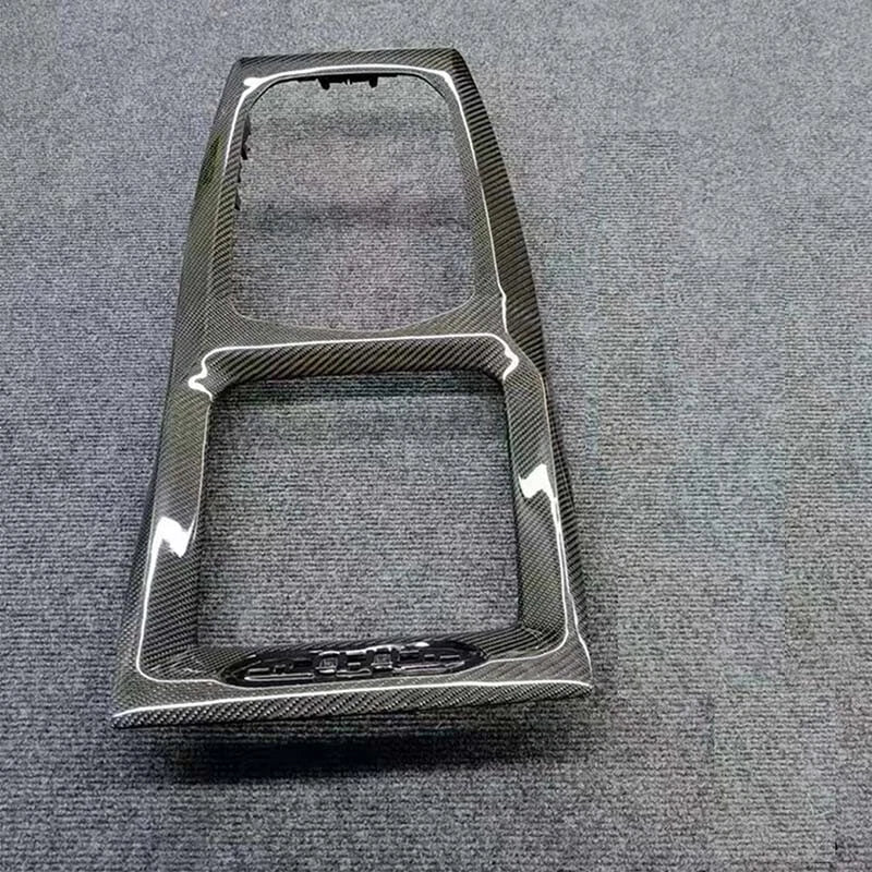 Real Carbon Fiber Gear Shift Panel Frame Replace Cover For BMW X3 X4 X3M X4M G01