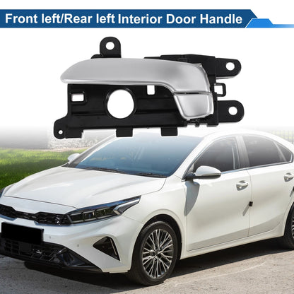Front Passenger Side Door Handle for Kia K3 (2014-2017) Black Chrome