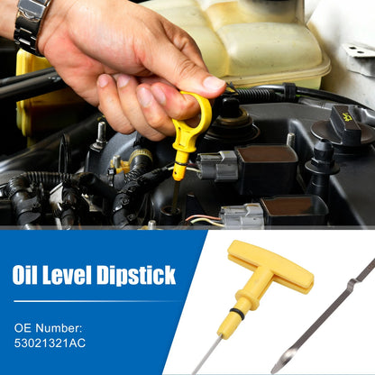 Engine Oil Level Indicator Dipstick for Dodge 1500 Yellow