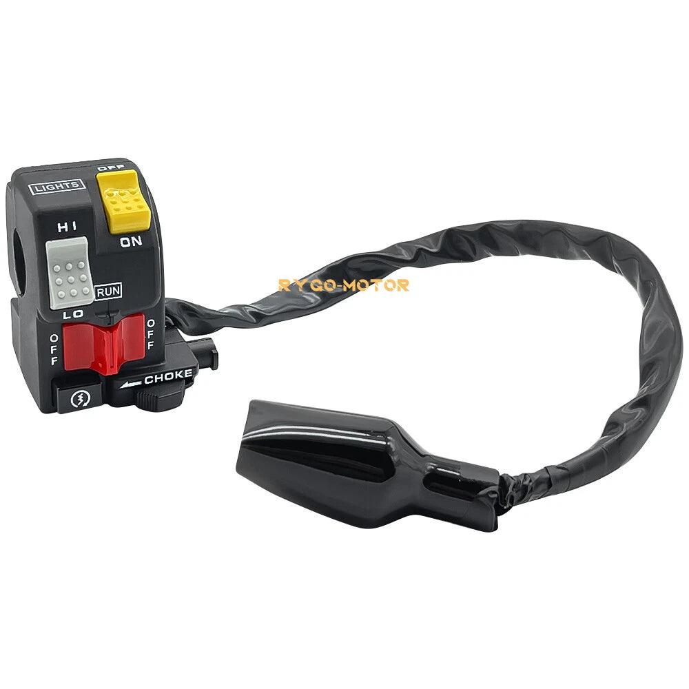 Left Handlebar Switch Start Kill Stop Headlight for Honda ATC250SX (1985–1987)