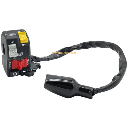 Left Handlebar Switch Start Kill Stop Headlight for Honda ATC250SX (1985–1987)