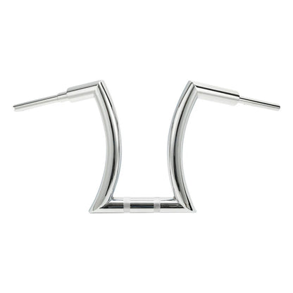 16" Chrome Rise 2" Hanger Handlebars for Harley Softail Sportster