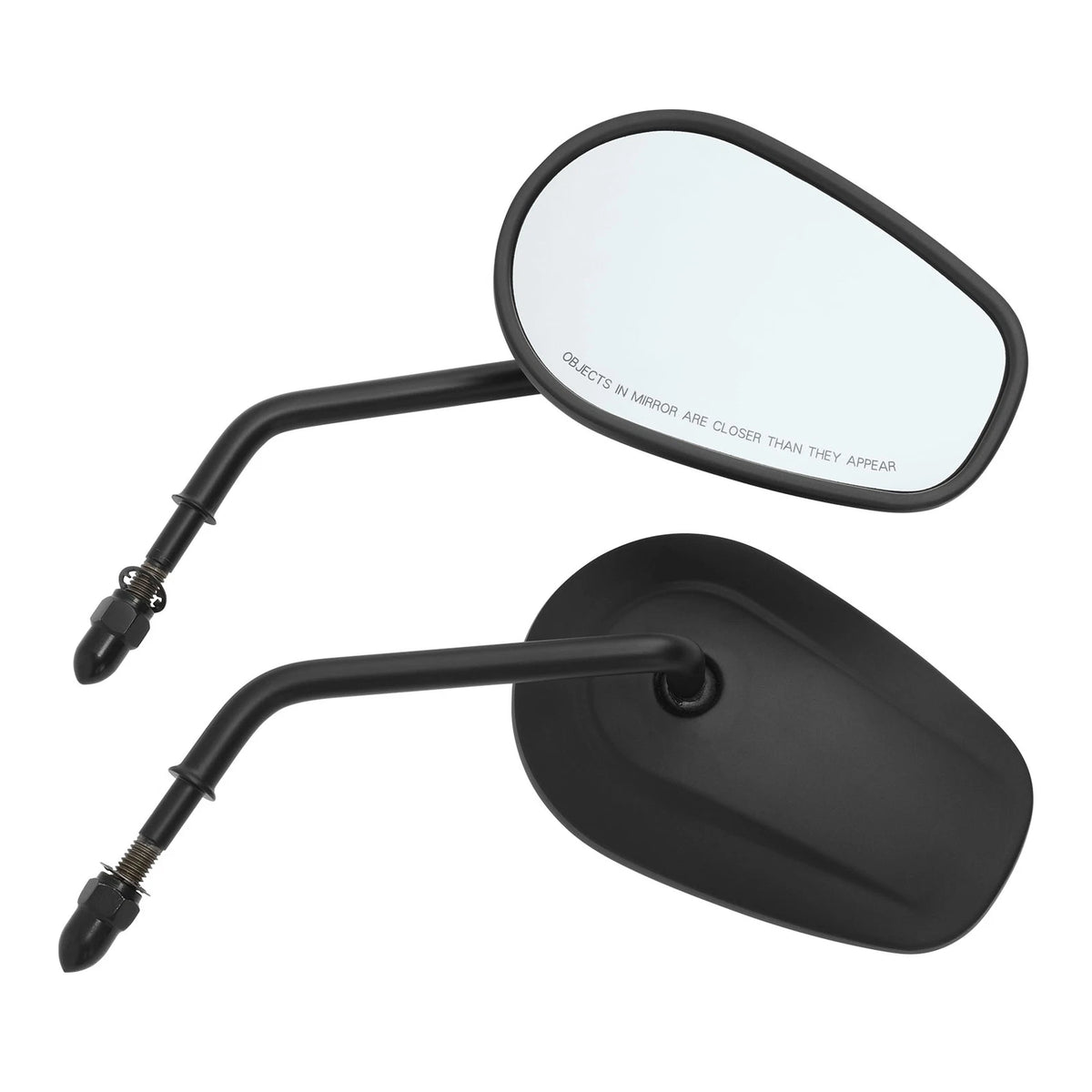8mm Rearview Mirrors for Harley Road King, Tri Glide, Softail, Sportster, Dyna