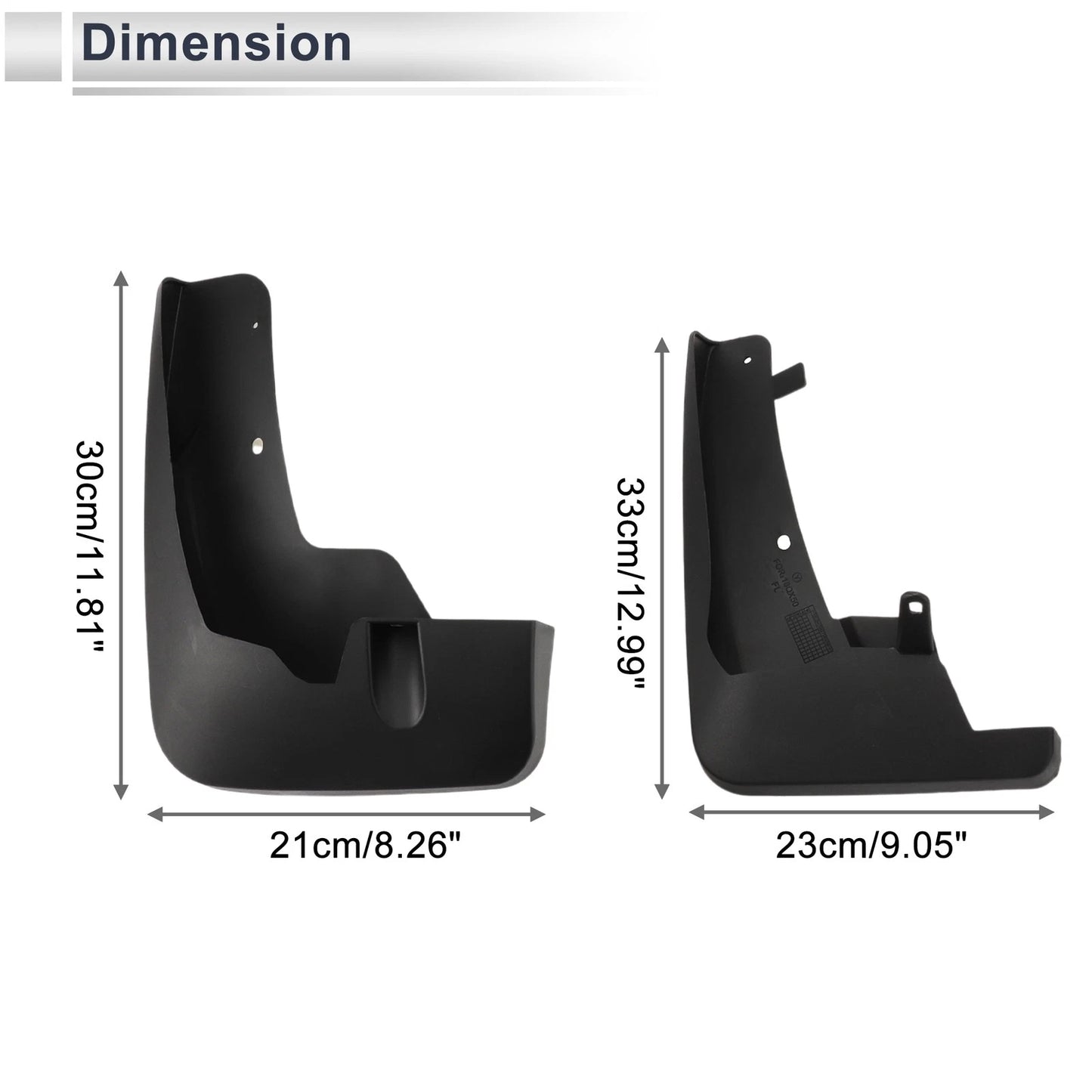 1x Mud Flaps Splash Guards for Infiniti QX60