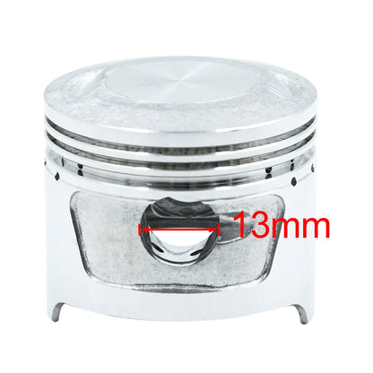 Piston Kit 46.5mm Pins Rings Clips for JH70 STD