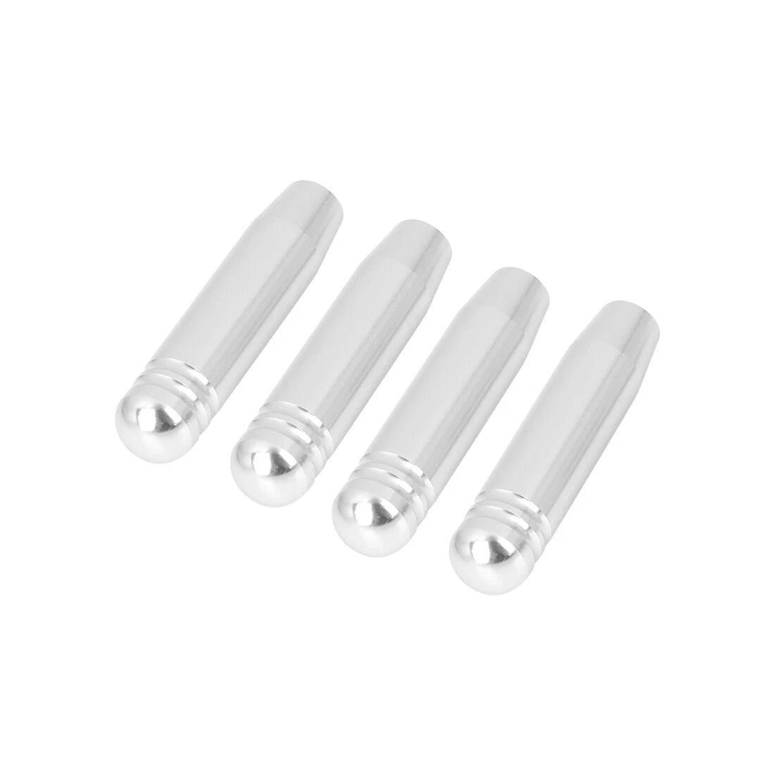 4 Pcs Door Lock Knob Pins Silver Tone for BMW 3 Series (2007-2013)