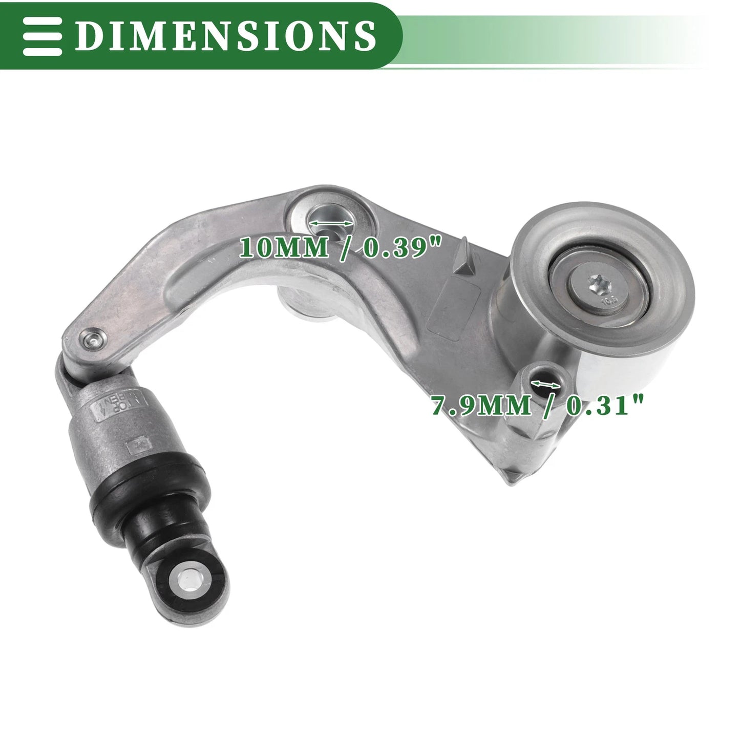 Engine Belt Tensioner Pulley Assembly for Honda Civic (2006-2011)