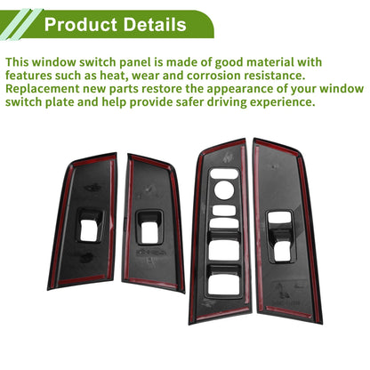 4 x Window Switch Bezel Covers for Honda CR-V (2023-2025)