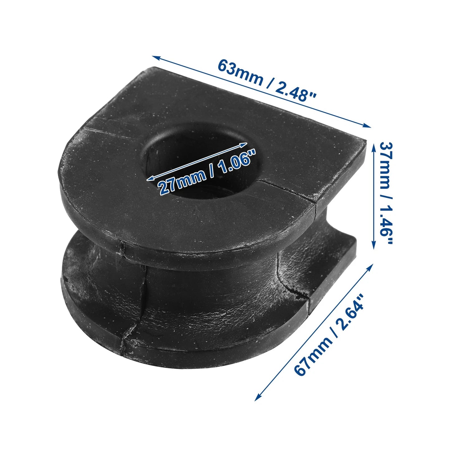 Front Sway Bar Stabilizer Shaft Insulator Bushing for Chevy Silverado