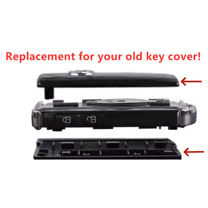 Red Remote Key Fob Cover for Mazda 3, CX-5, CX-9, CX-30 (2004–2023)