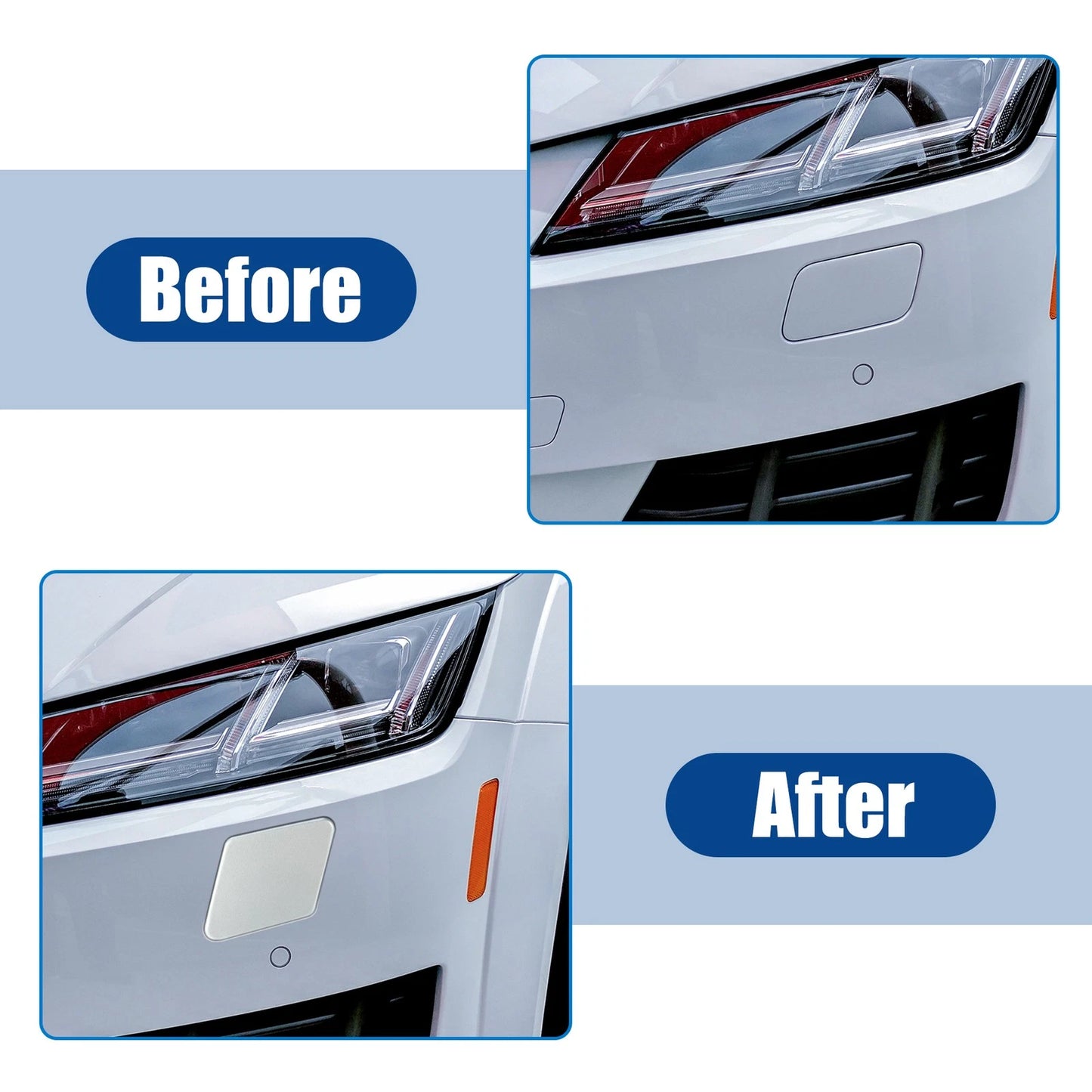 Left Front Headlight Washer Nozzle Cover for BMW 335i (2007-2013)