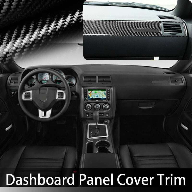 Dodge Challenger Co-pilot Seat Dashboard Trim Cover Decal (2008-2014)
