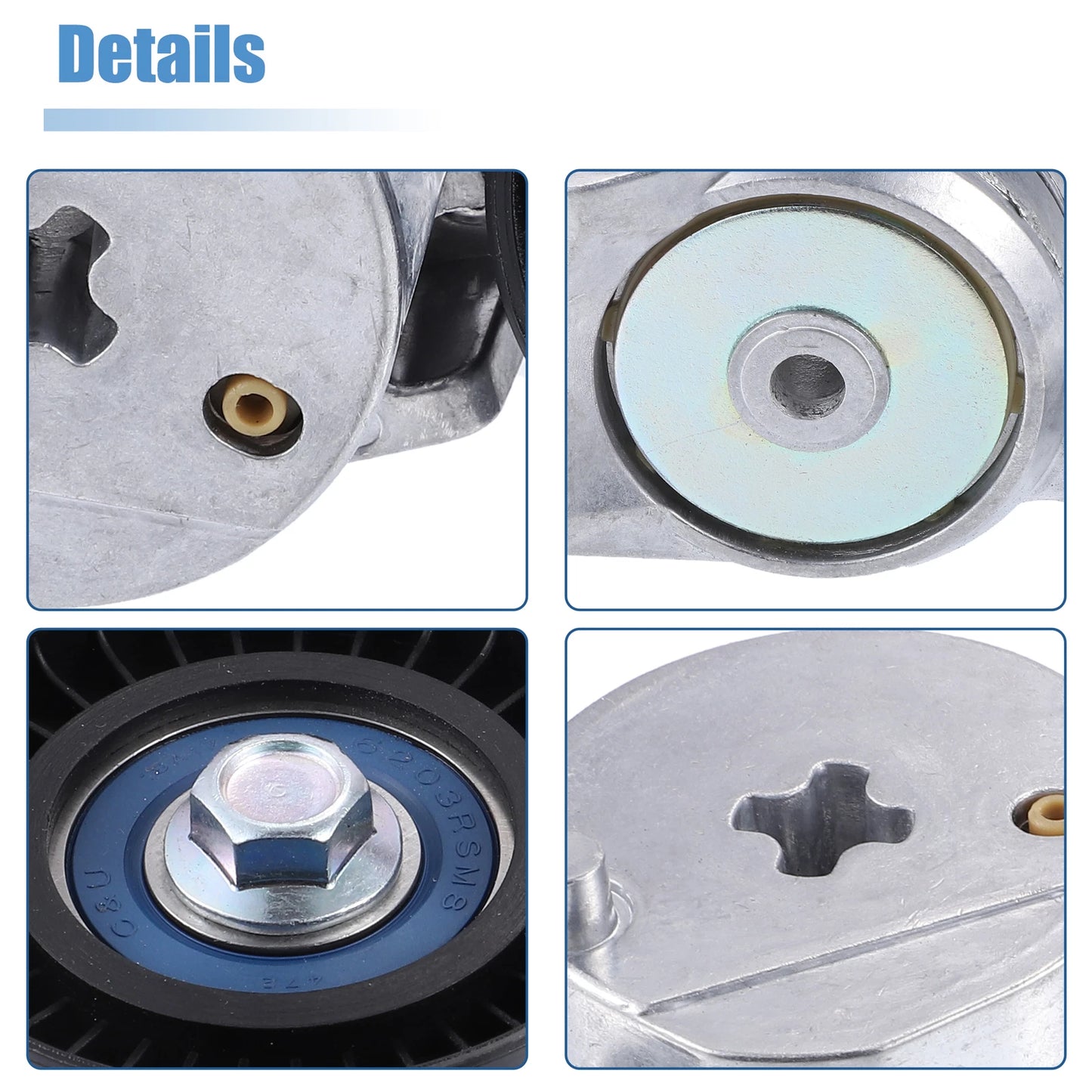 Engine Belt Tensioner Pulley Assembly for Scion TC (2011-2014)