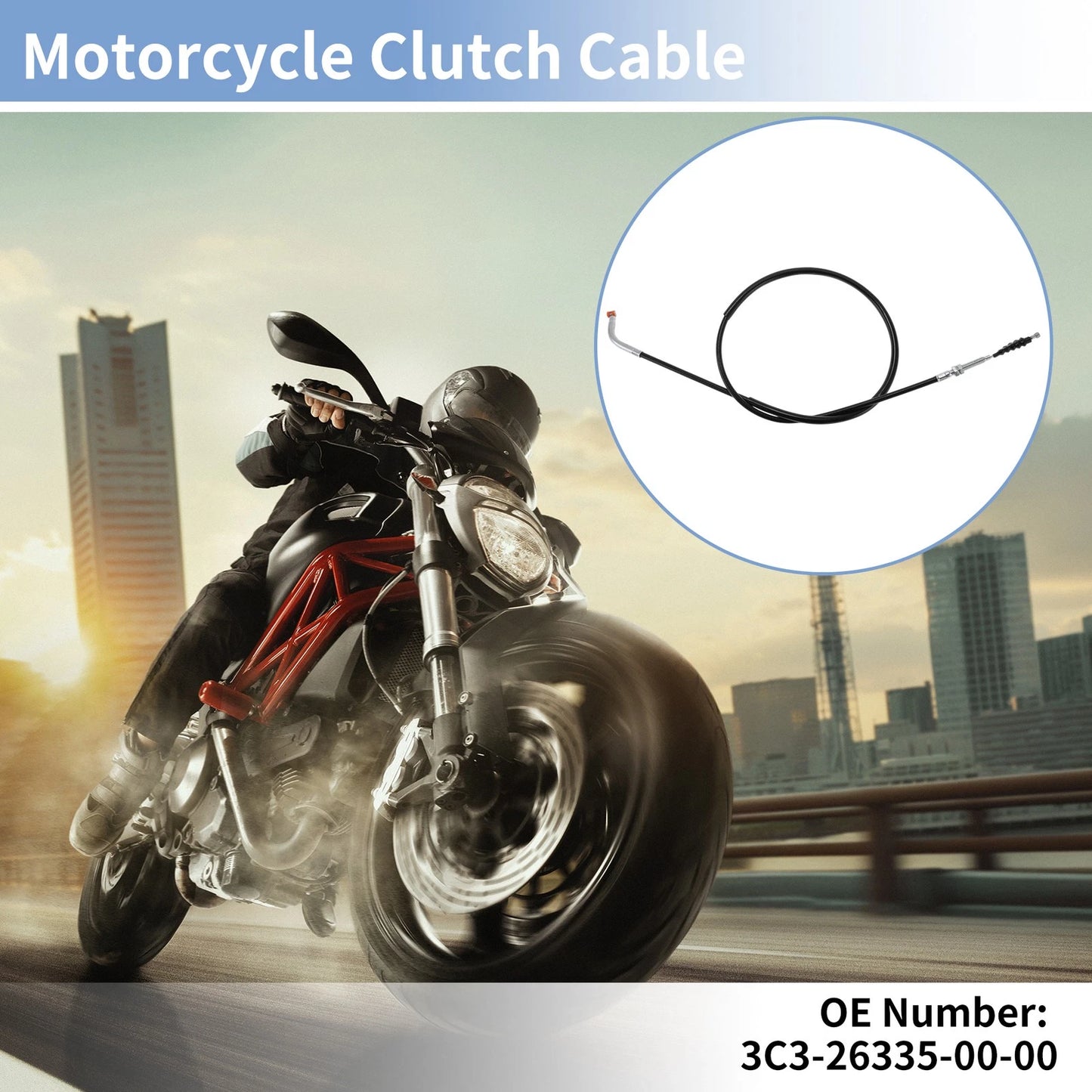 Motorcycle Clutch Cable for Yamaha 1000 (2006–2015)